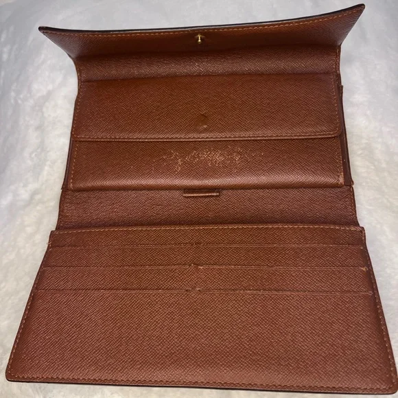 Louis Vuitton Classic Monogram Canvas Continental Wallet